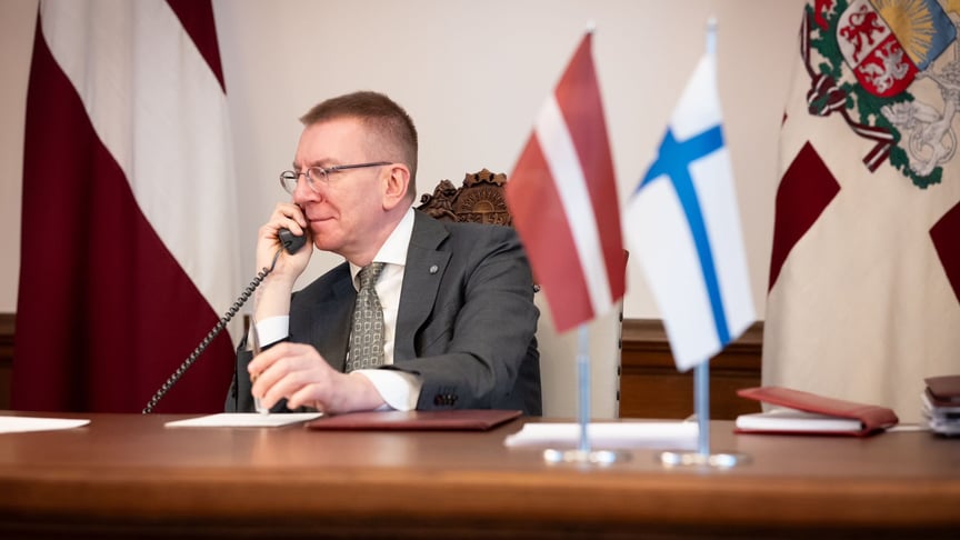 Президент Латвії Едгарс Рінкевічс