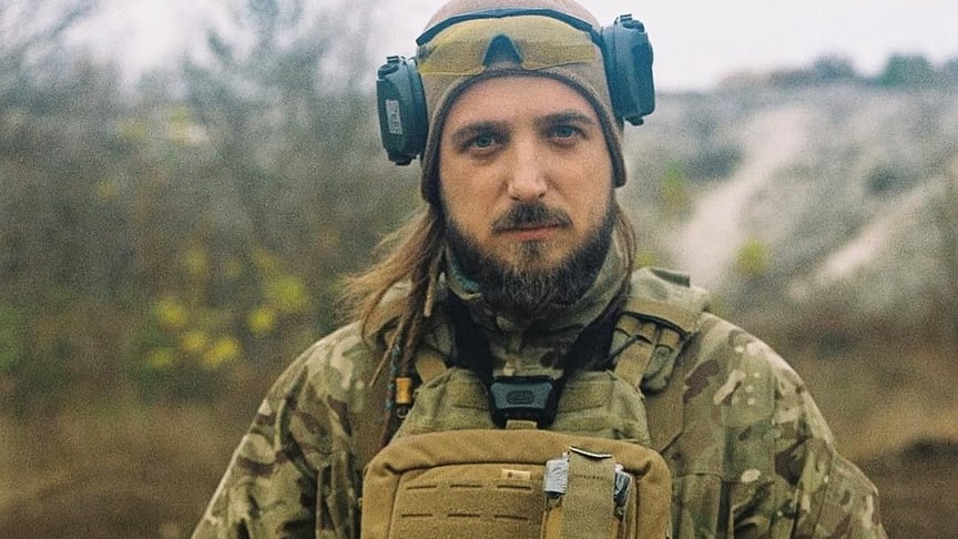 Поет і військовий Максим Кривцов