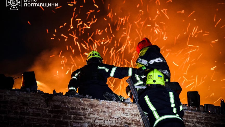 Наслідки атаки на Полтавщину