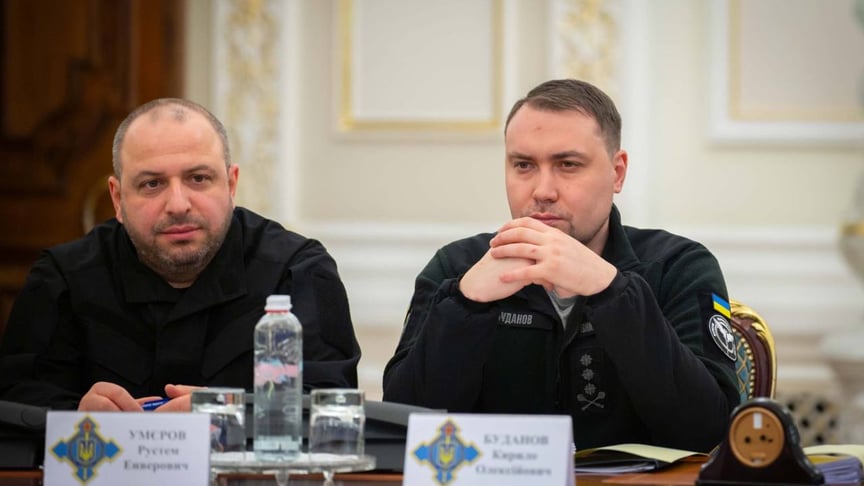 Ілюстративне фото. Представники України на перемовинах із росією та США — секретар РНБО Рустем Умєров та голова Офісу президента Кирило Буданов