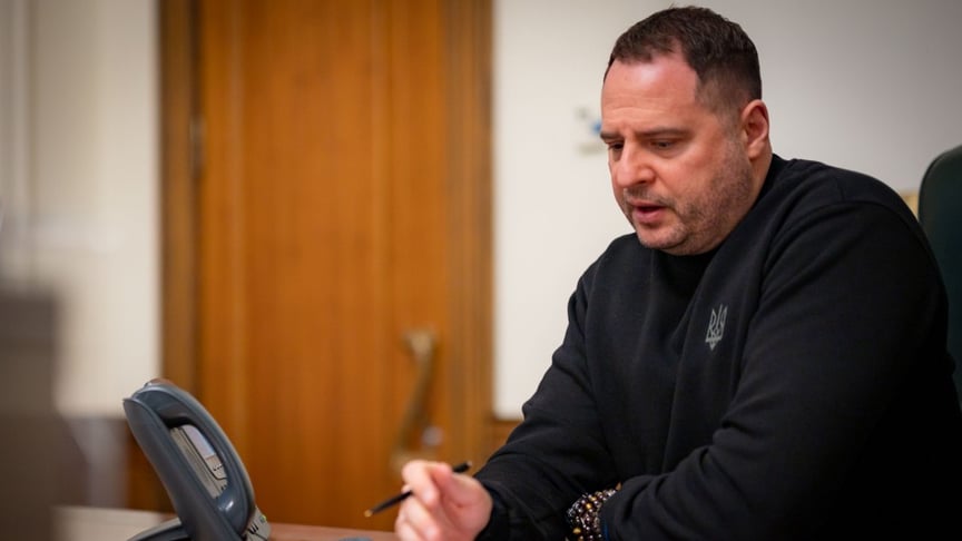 Колишній керівник Офісу президента Андрій Єрмак Колишній керівник Офісу президента Андрій Єрмак