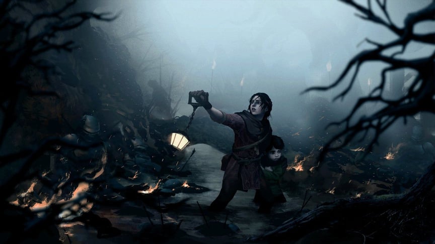 Кард из хоррор-игры на выживание A Plague Tale: Innocence («История о чуме: невинность»)