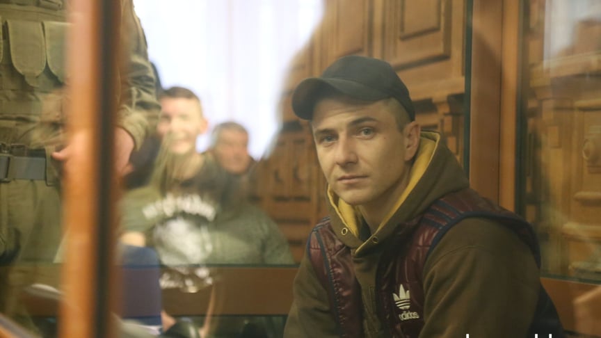 Засуджений за вбивство колишній військовий Дмитро Балабуха у залі Верховного суду, 3 березня 2020 року