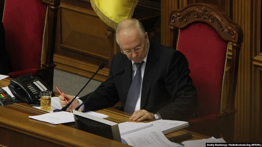 Володимир Рибак на посаді спікера Верховної Ради