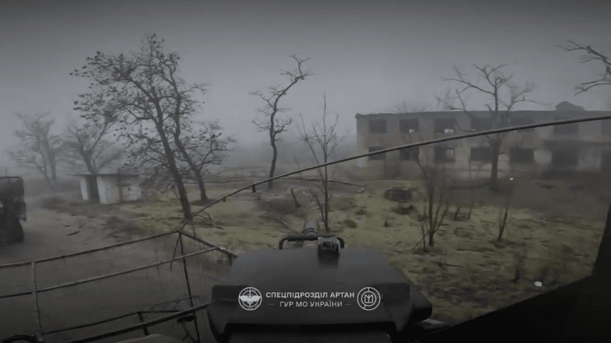 Украинские военные возле Степногорска на Запорожском направлении