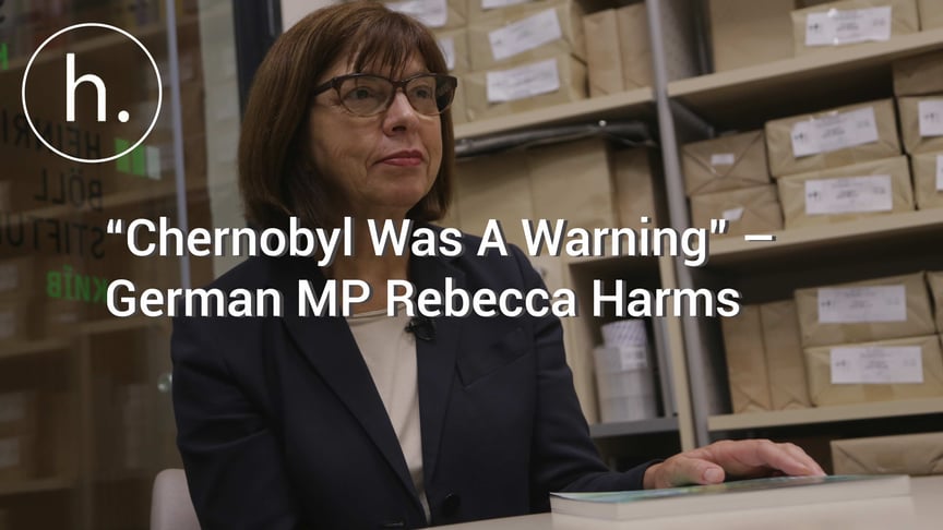 “Chernobyl Was A Warning” – German MP Rebecca Harms