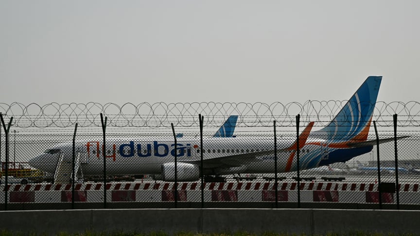 Ілюстративне фото. Літак flydubai