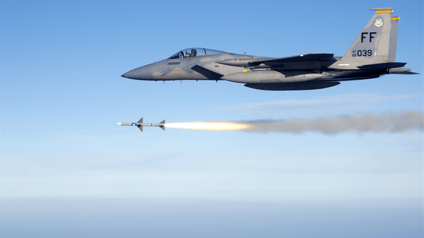 Ілюстративне фото. Американський винищувач F-15