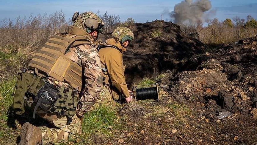 Ukrainian servicemen. Illustrative photo