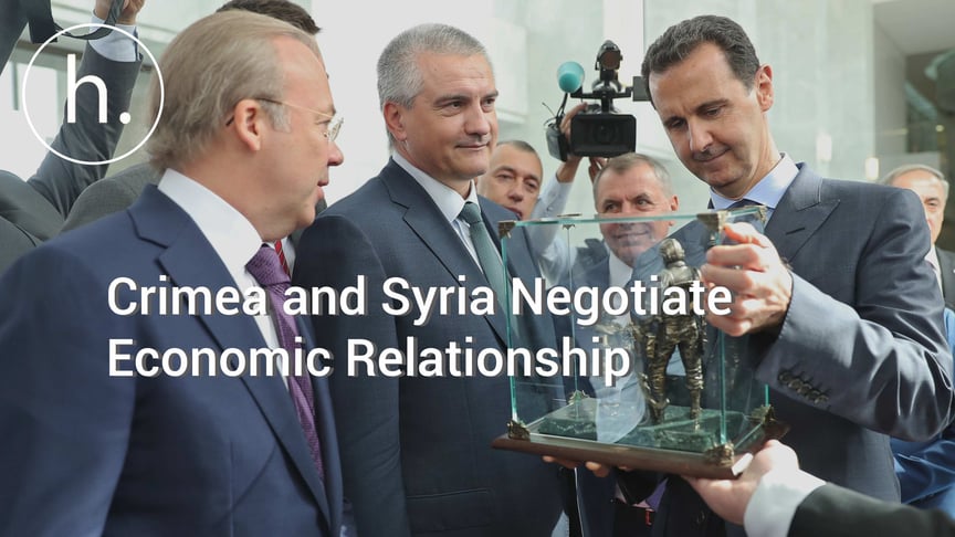 Self-Proclaimed Crimean Leader Complains About Ukraine During Syria Visit