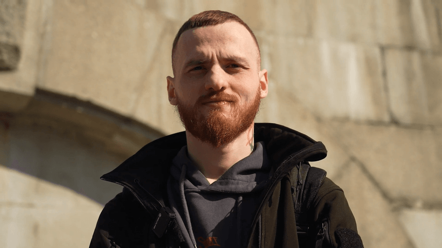 Белорусский доброволец Эмилий Лобейко