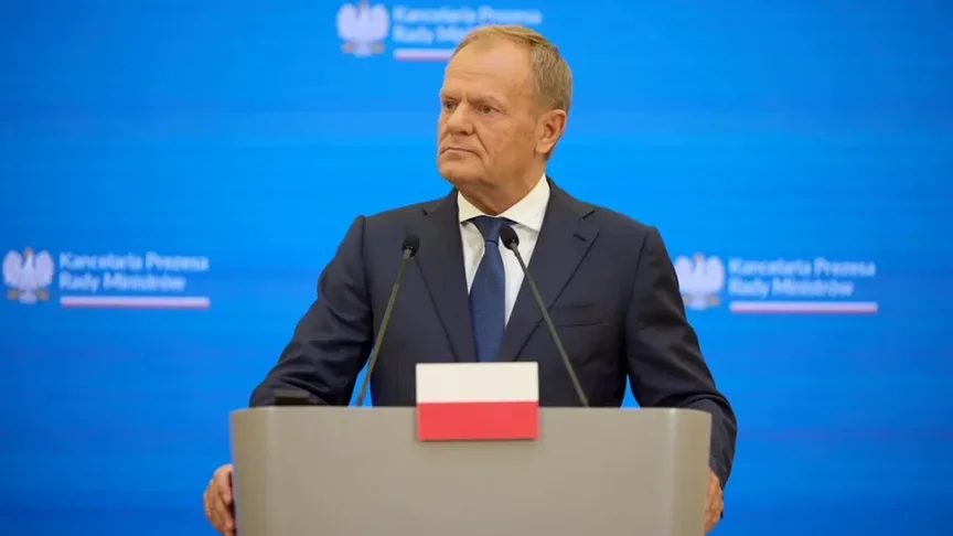 Прем'єр-міністр Польщі Дональд Туск, 8 липня 2024 року Прем'єр-міністр Польщі Дональд Туск, 8 липня 2024 року