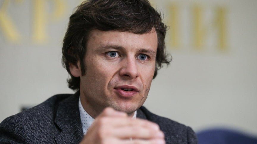 Новоназначенный министр финансов Украины Сергей Марченко, Киев, 2 сентября 2016 года