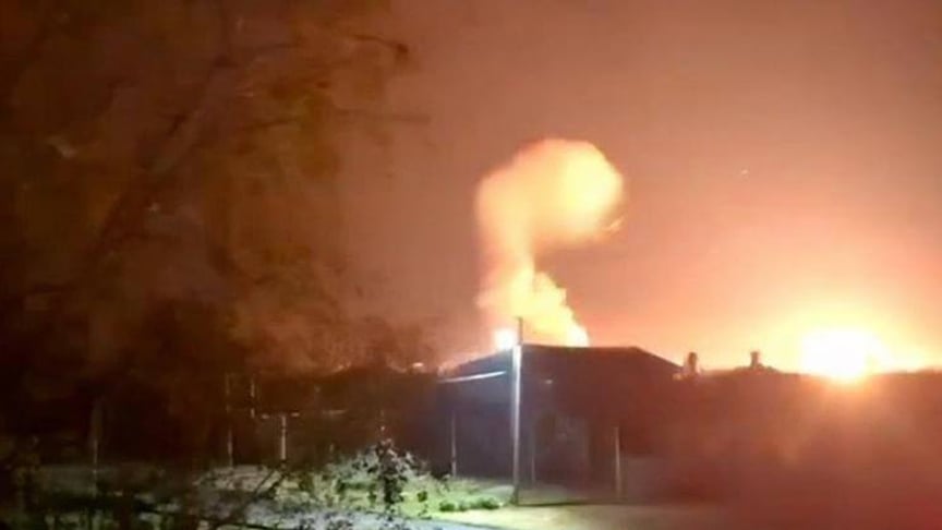 Заявлено як кадри із Новочеркаська Ростовської області рф