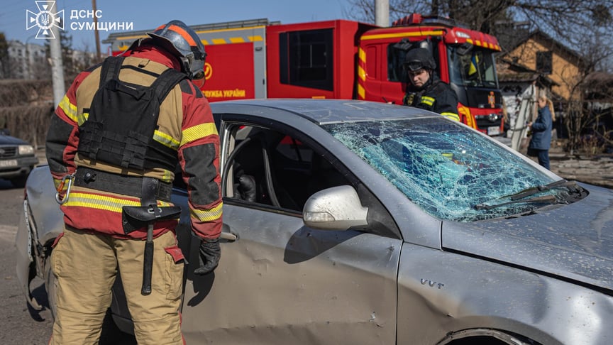 Последствия российской атаки на Сумы