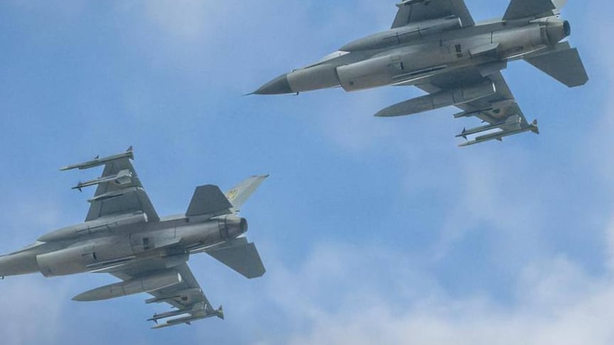 Винищувачі F-16. Фото ілюстративне Винищувачі F-16. Фото ілюстративне