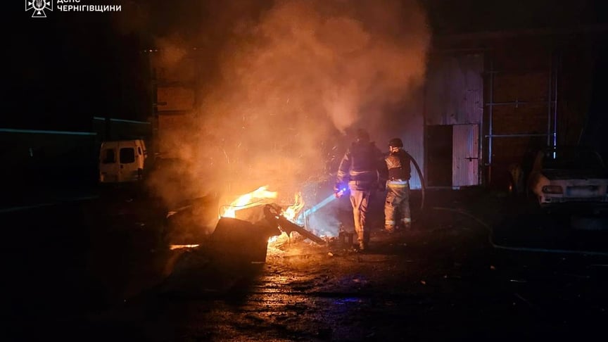 Наслідки російської атаки на Чернігівщину, 23 грудня 2025 року