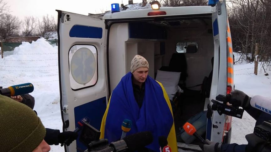Ukrainian Soldier Released From Separatist Prison