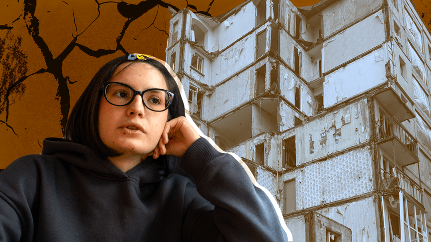 Вероніка Осінцева дивом вижила, та втратила двох батьків після прильоту ракети