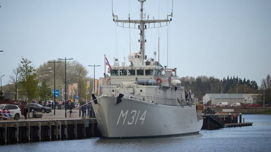 Ілюстративне фото. Протимінний корабель «Генічеськ» (типу Alkmaar) у Нідерландах