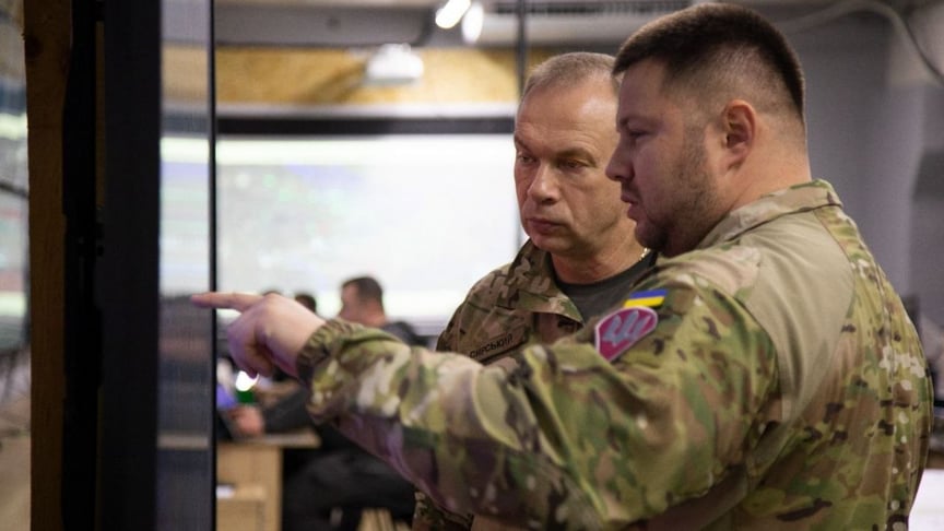 Ілюстративне фото. Головнокомандувач ЗСУ під час робочої поїздки на Олександрівський напрямок, травень 2026 року