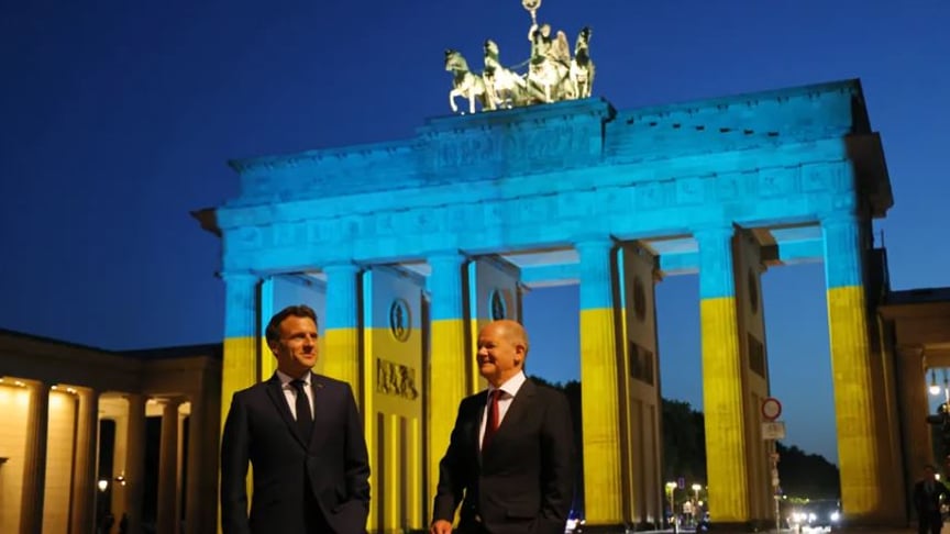 French President Macron, German Chancellor Scholz, Italian PM Draghi to visit Kyiv on June 16 — Italian media