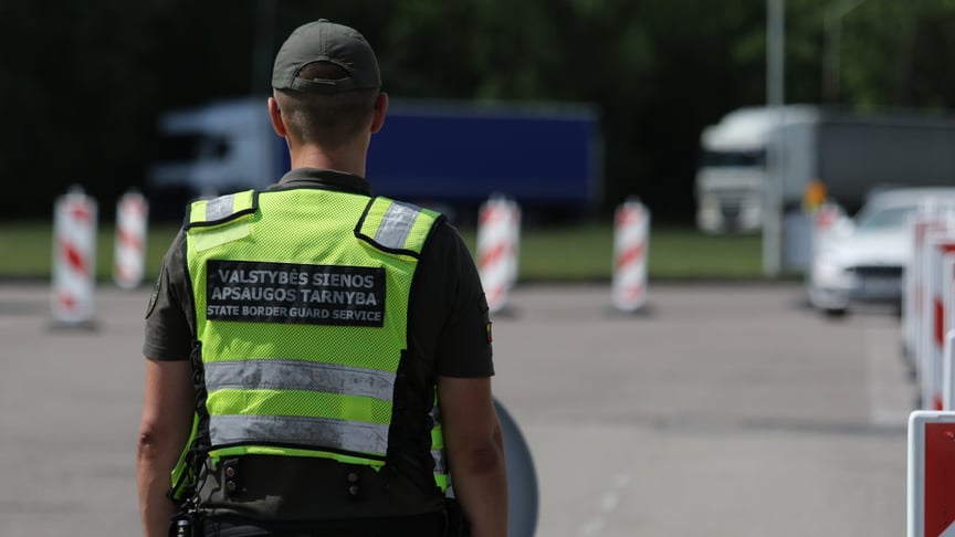 Працівник Державної прикордонної служби Естонії Ілюстративне фото. Працівник Державної прикордонної служби Естонії