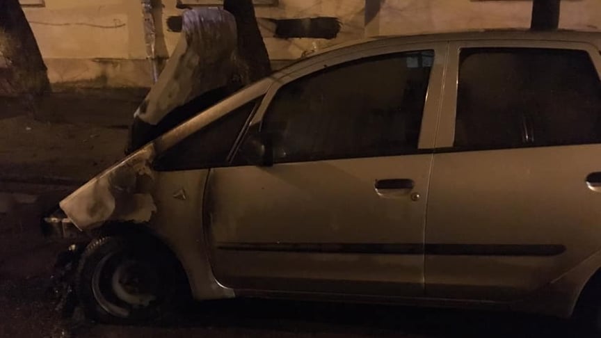 Car Belonging to RFE/RL Journalist Torched in Lviv