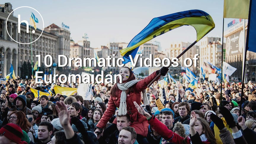 10 Dramatic Videos Of Euromaidan