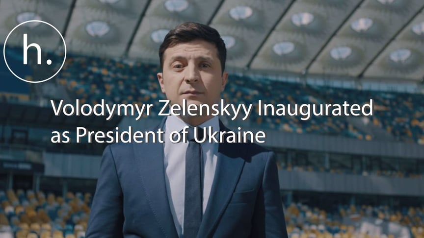 Volodymyr Zelenskyy Inaugurated as President of Ukraine