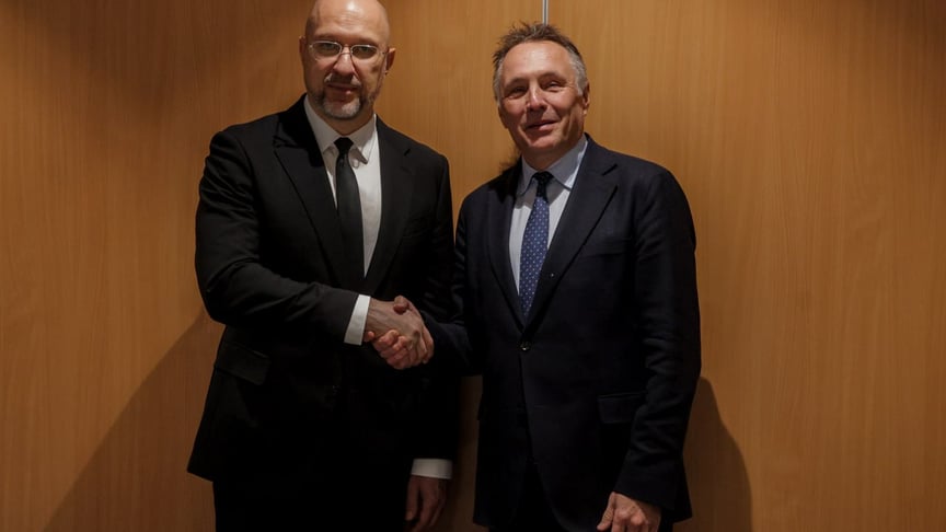 Міністри оборони України та Норвегії Денис Шмигаль та Торе Сандвік