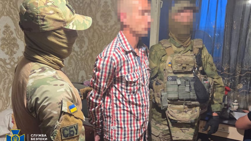 Затримання підозрюваного в підриві авто в Дніпрі