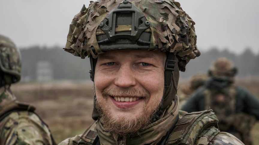 Білоруський доброволець Андрій Трацевський
