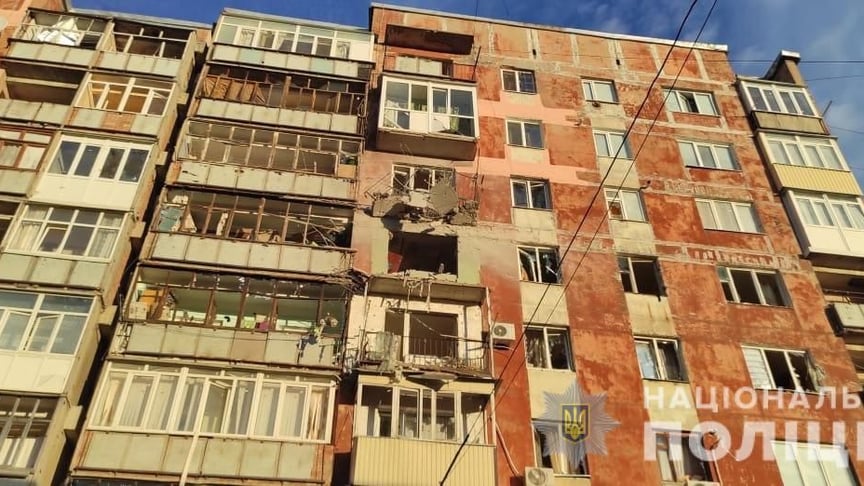 Последствия обстрелов Донецкой области