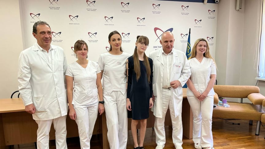 13-year-old becomes first child in Ukraine to receive successful lung transplant
