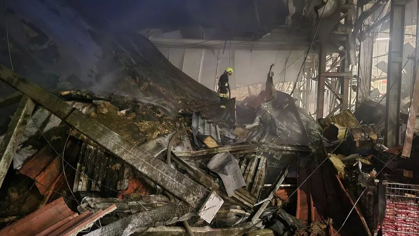 Наслідки російського ракетного обстрілу Одеси вночі 14 червня 2023 року