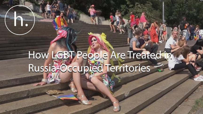 Drag queens in Simeiz, Crimea