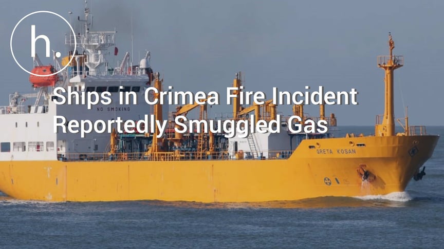 Ships Involved in Deadly Blaze off Crimea Illegally Smuggled gas – Kyiv