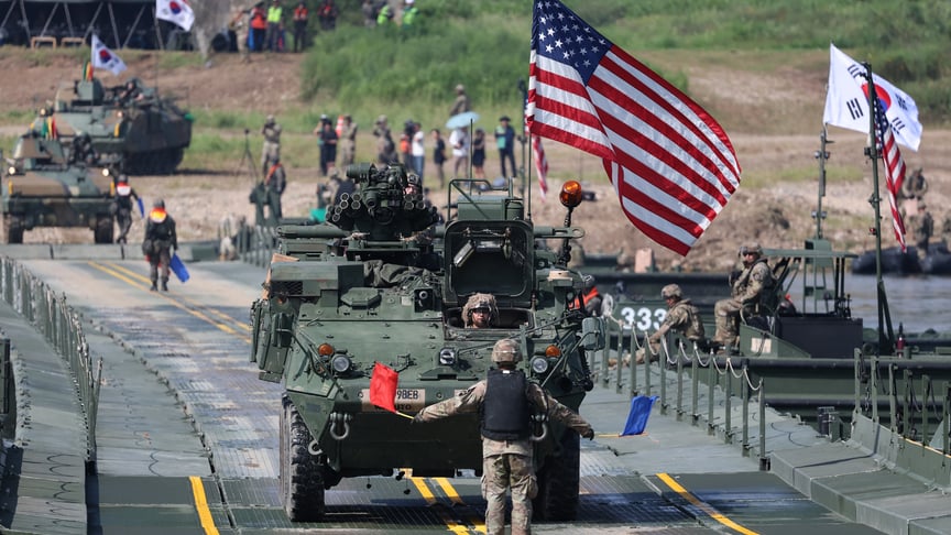 Південна Корея та США проводять щорічні навчання «Щит свободи» (Freedom Shield), 27 серпня 2025 року Ілюстративне фото. Південна Корея та США проводять щорічні навчання «Щит свободи» (Freedom Shield), 27 серпня 2025 року