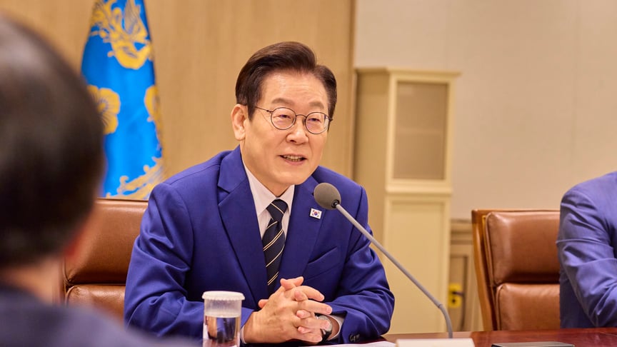 Президент Південної Кореї Лі Дже Мен