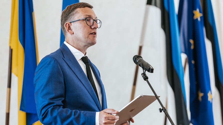 Прем'єр-міністр Естонії Крістен Міхал Прем'єр-міністр Естонії Крістен Міхал
