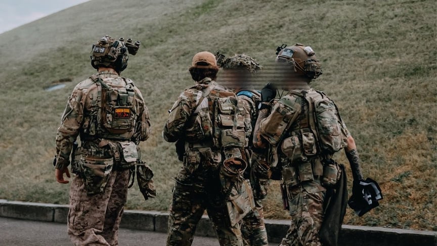 Військові Міжнародного легіону ГУР МО Ілюстративне фото. Військові Міжнародного легіону ГУР МО