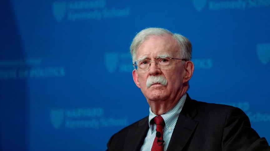Джон Болтон, колишній радник президента США з національної безпеки, під час форуму імені Джона Кеннеді-молодшого, 29 вересня 2025 року