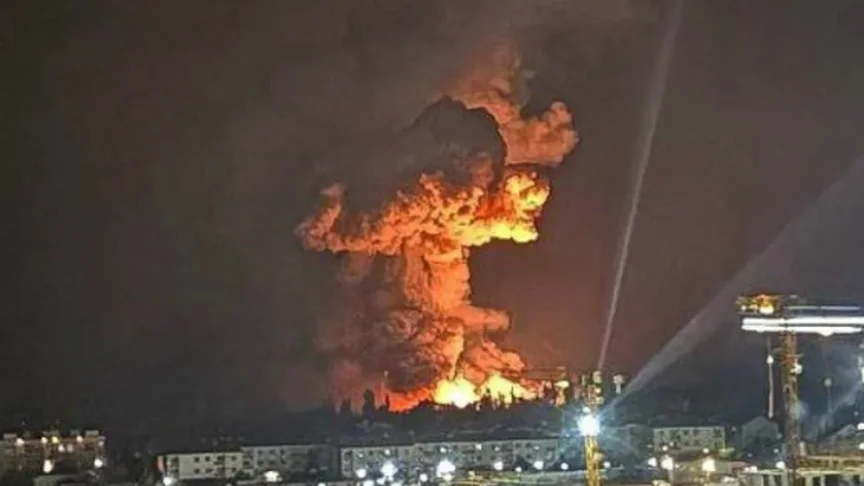 Вибух у порту Новоросійська