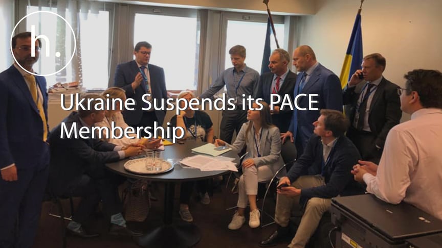 The Ukrainian delegation to PACE.
