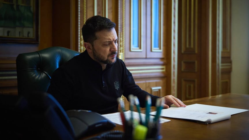 Президент Украины Владимир Зеленский