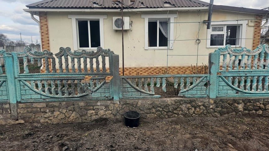 Наслідки російських обстрілів на Херсонщині