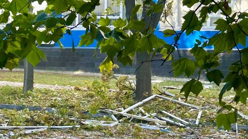 Наслідки російського удару по Дніпру Наслідки російського удару по Дніпру