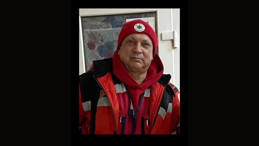56-year-old paramedic Serhiy Smolyak, who died as a result of the Russian attack on Kyiv, January 9, 2026
