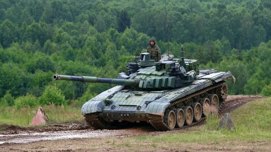 Танк Т-72 M4CZ під час навчань у 2018 році